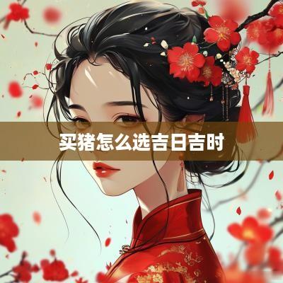 买猪怎么选吉日吉时