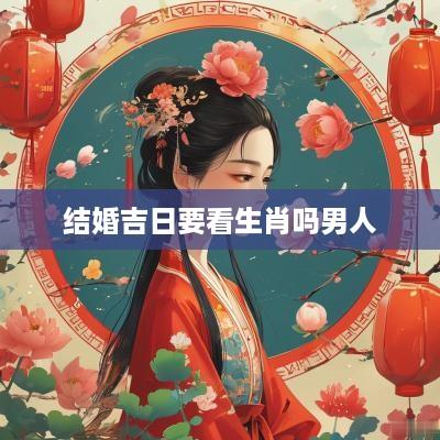 结婚吉日要看生肖吗男人