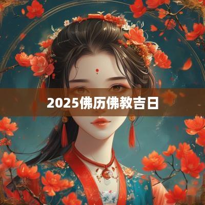 2025佛历佛教吉日