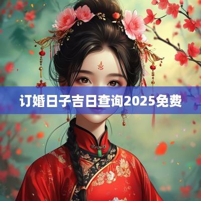 订婚日子吉日查询2025免费