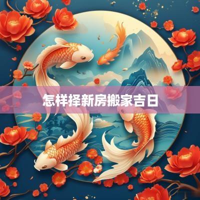 怎样择新房搬家吉日
