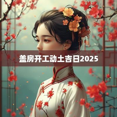 盖房开工动土吉日2025