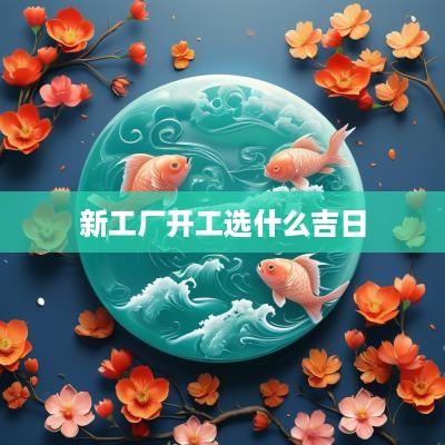 新工厂开工选什么吉日