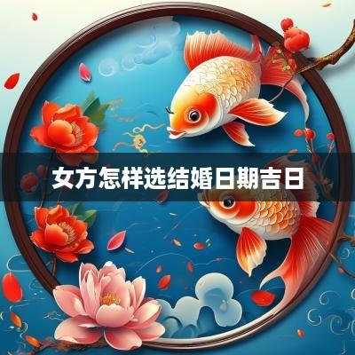 女方怎样选结婚日期吉日