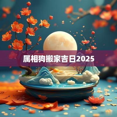 属相狗搬家吉日2025