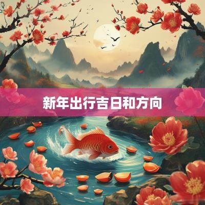 新年出行吉日和方向 新年出行吉日和方向