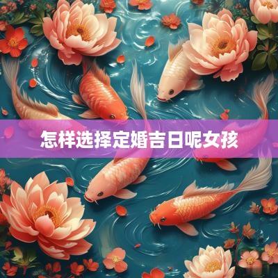 怎样选择定婚吉日呢女孩