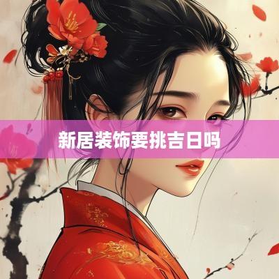 新居装饰要挑吉日吗