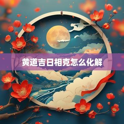 黄道吉日相克怎么化解