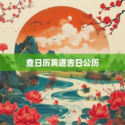 查日历黄道吉日公历