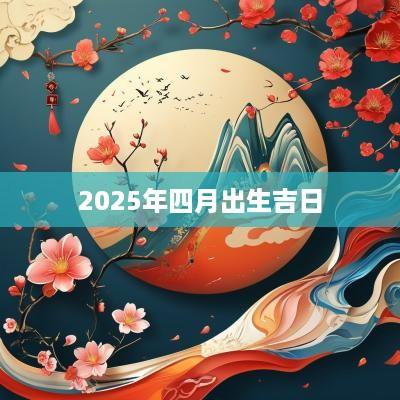 2025年四月出生吉日