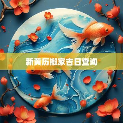 新黄历搬家吉日查询
