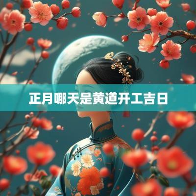 正月哪天是黄道开工吉日