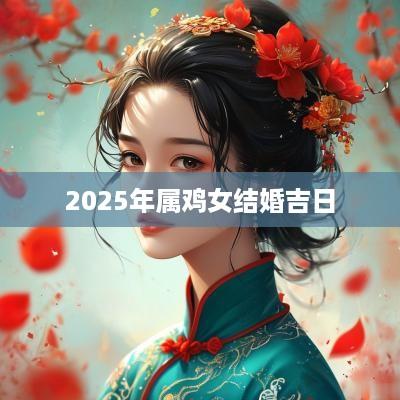 2025年属鸡女结婚吉日