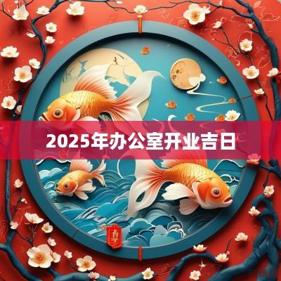 2025年办公室开业吉日