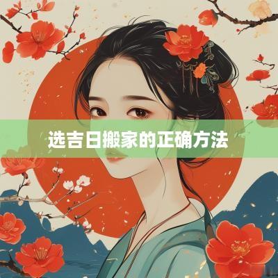 选吉日搬家的正确方法