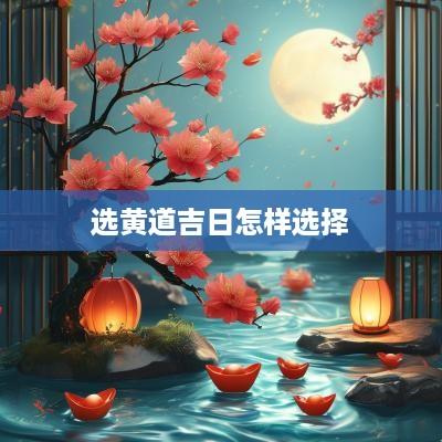 选黄道吉日怎样选择
