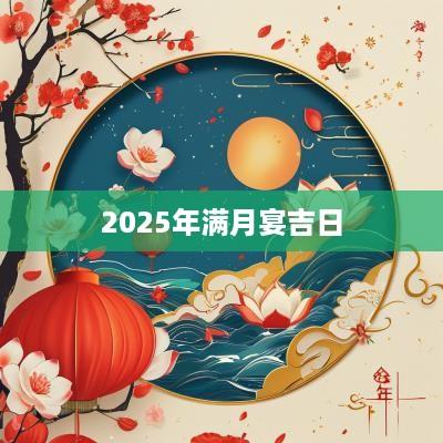 2025年满月宴吉日