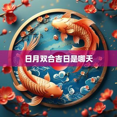 日月双合吉日是哪天