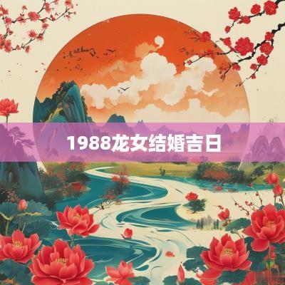 1988龙女结婚吉日