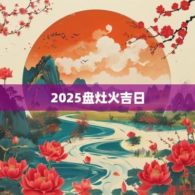 2025盘灶火吉日