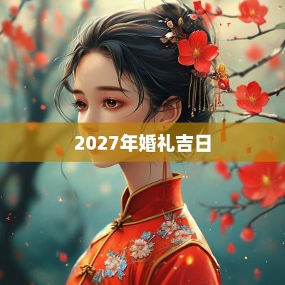 2027年婚礼吉日