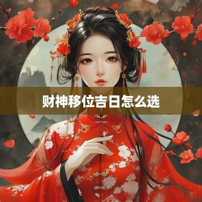 财神移位吉日怎么选