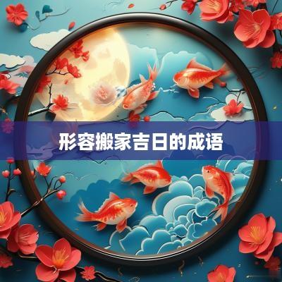 形容搬家吉日的成语