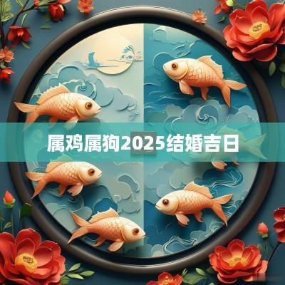 属鸡属狗2025结婚吉日