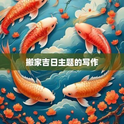 搬家吉日主题的写作