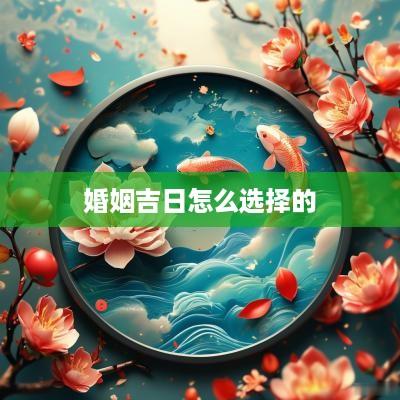 婚姻吉日怎么选择的