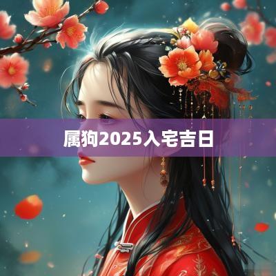属狗2025入宅吉日