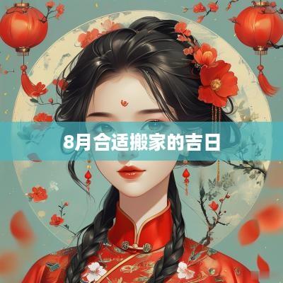 8月合适搬家的吉日