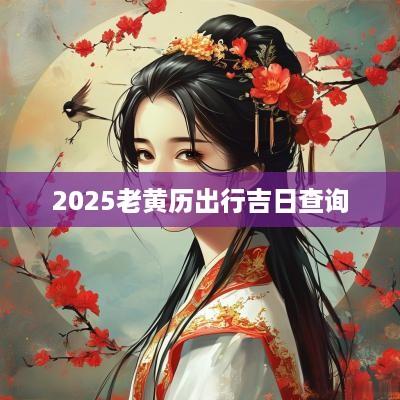 2025老黄历出行吉日查询