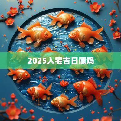2025入宅吉日属鸡