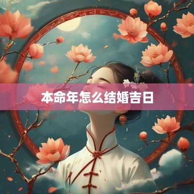 本命年怎么结婚吉日