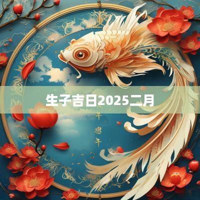 生子吉日2025二月