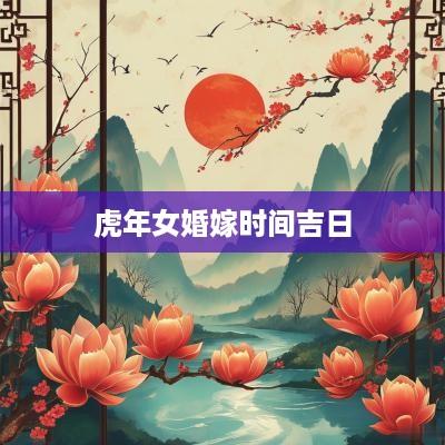 蛇年女婚嫁时间吉日