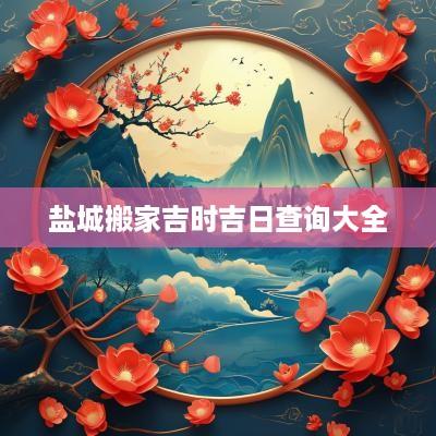 盐城搬家吉时吉日查询大全