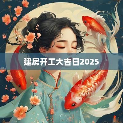 建房开工大吉日2025