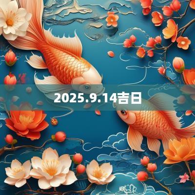 2025.9.14吉日