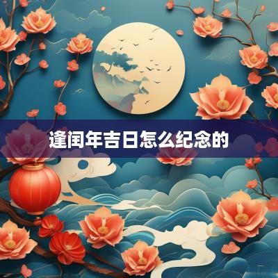 逢闰年吉日怎么纪念的