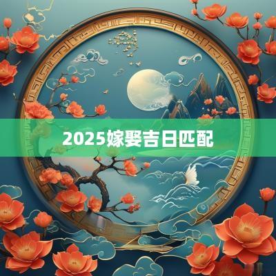 2025嫁娶吉日匹配