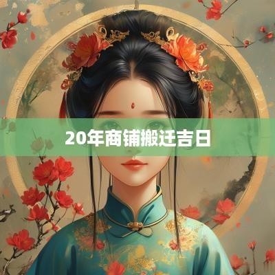 20年商铺搬迁吉日