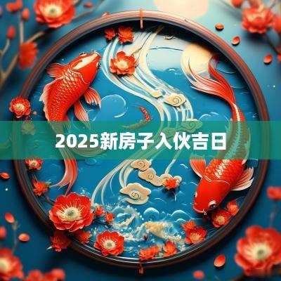 2025新房子入伙吉日