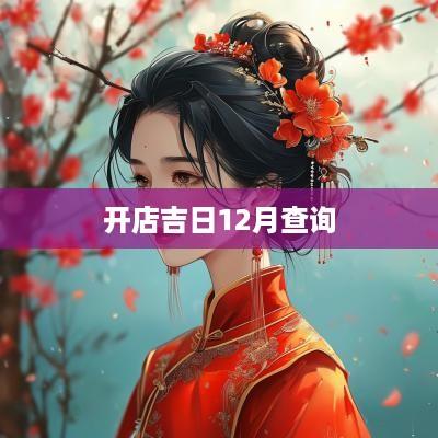 开店吉日12月查询