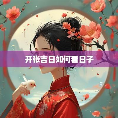开张吉日如何看日子