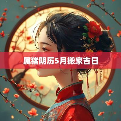 属猪阴历5月搬家吉日