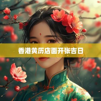 香港黄历店面开张吉日
