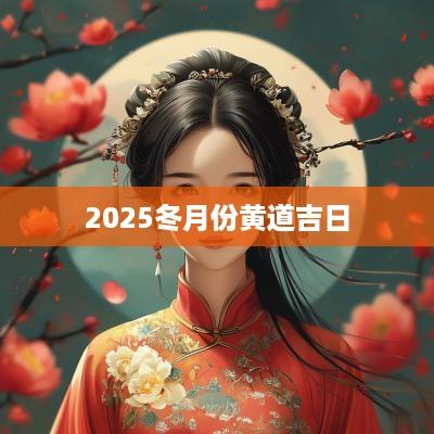 2025冬月份黄道吉日